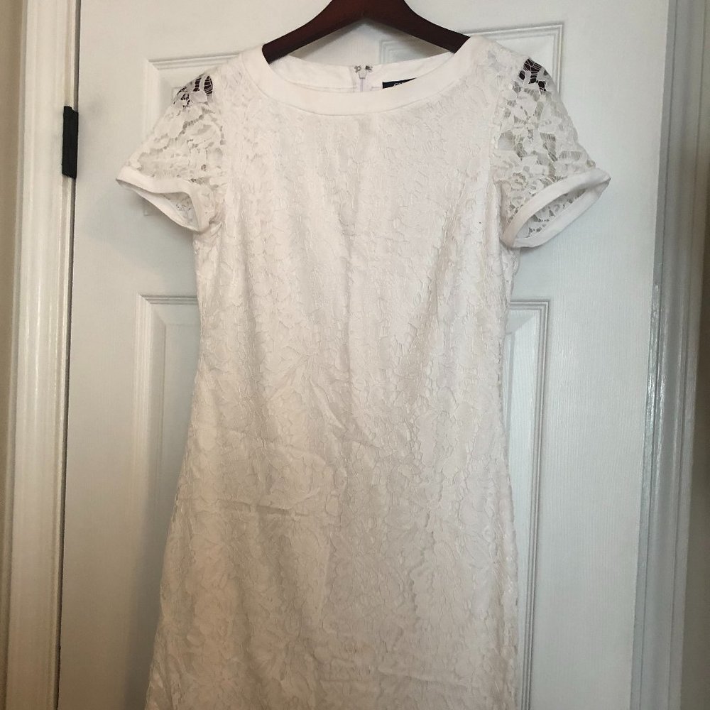 Chaps Lace Dress